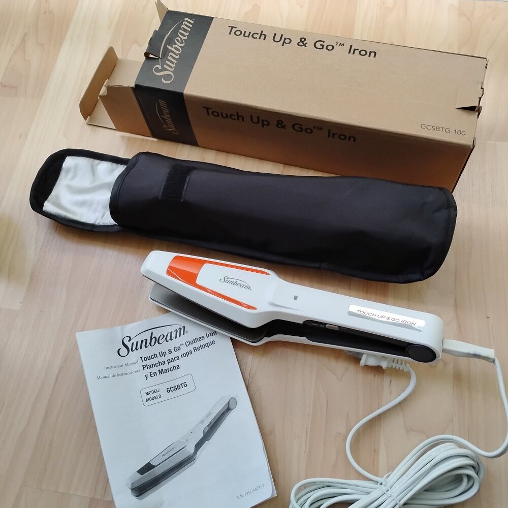 New Sunbeam Touch Up & Go Iron